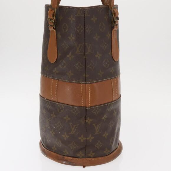 LOUIS VUITTON Monogram Bucket GM Shoulder Bag USA limited T42236 LV Auth bs31934